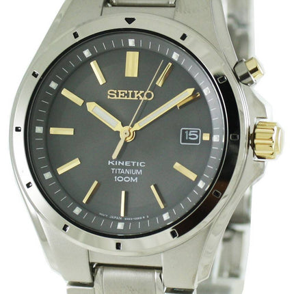 Seiko Kinetic Titanium SKA495P1 SKA495P SKA495 Herre ur