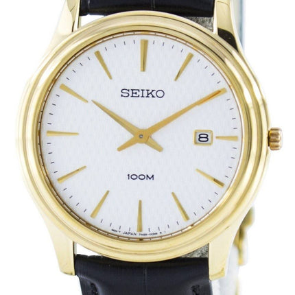 Seiko Classic kvarts analoge SKP350 SKP350P1 SKP350P Herreur