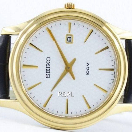 Seiko Classic kvarts analoge SKP350 SKP350P1 SKP350P Herreur