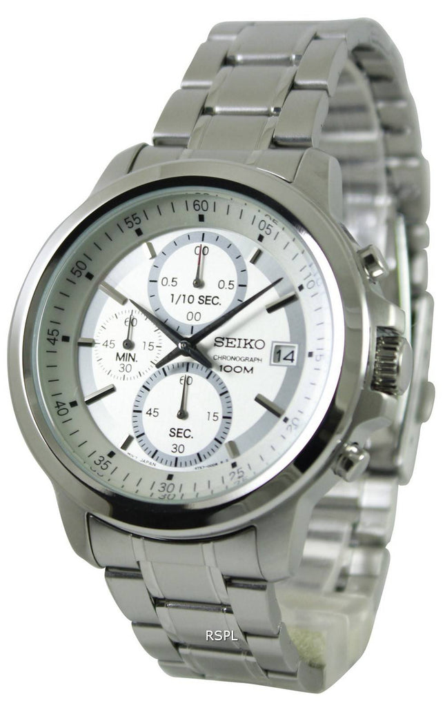 Seiko Chronograph Quartz splint Tone Dial SKS441P1 SKS441P SKS441