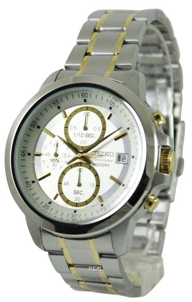 Seiko Chronograph Quartz to Tone SKS447P1 SKS447P SKS447