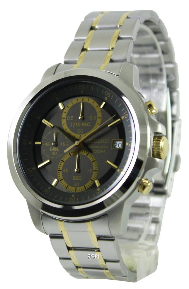 Seiko Chronograph Quartz grå Dial SKS449P1 SKS449P SKS449