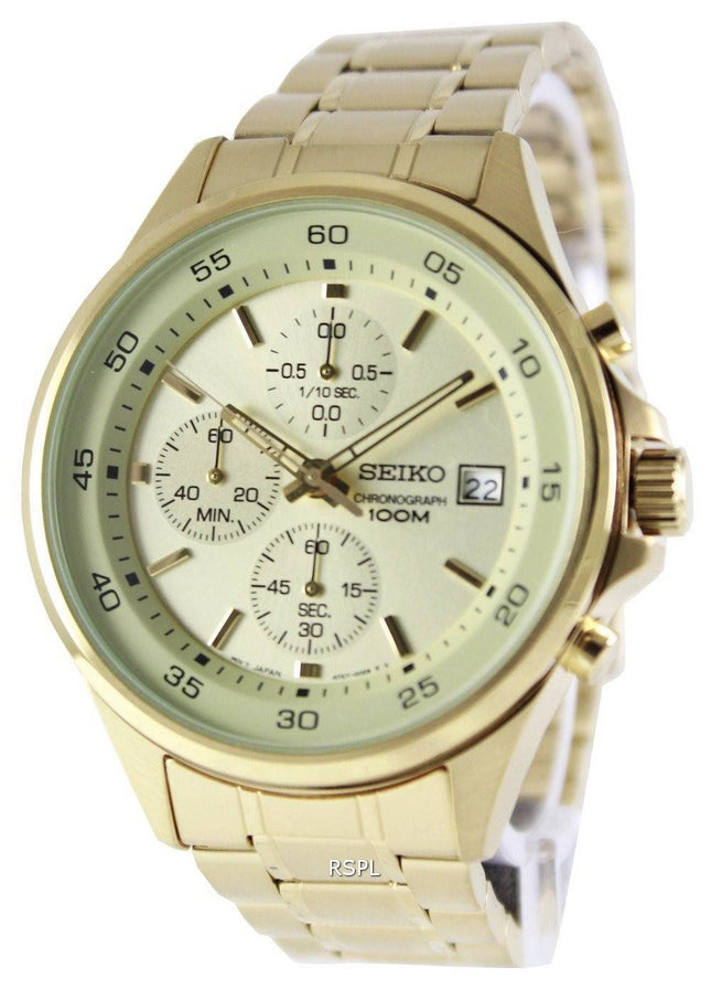Seiko Chronograph Quartz 100M SKS482P1 SKS482P Herreur