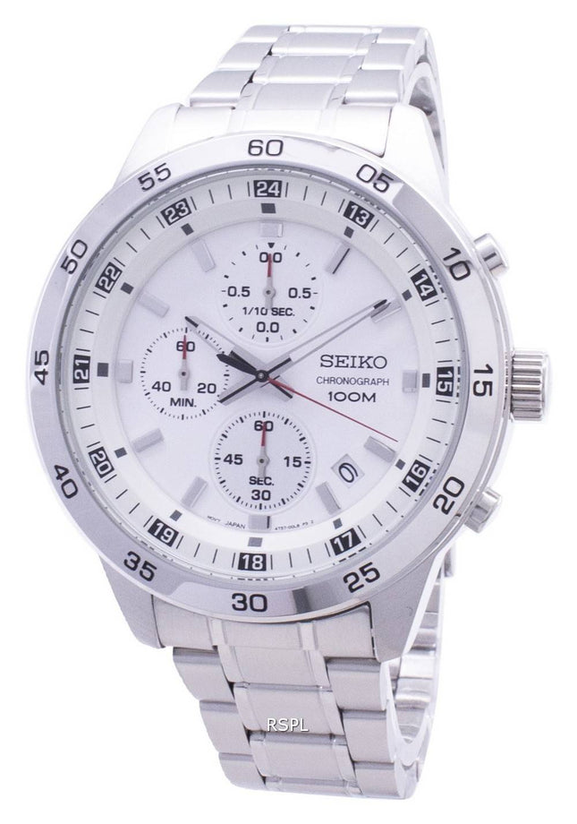 Seiko Chronograph SKS637 SKS637P1 SKS637P Quartz analog mænds ur