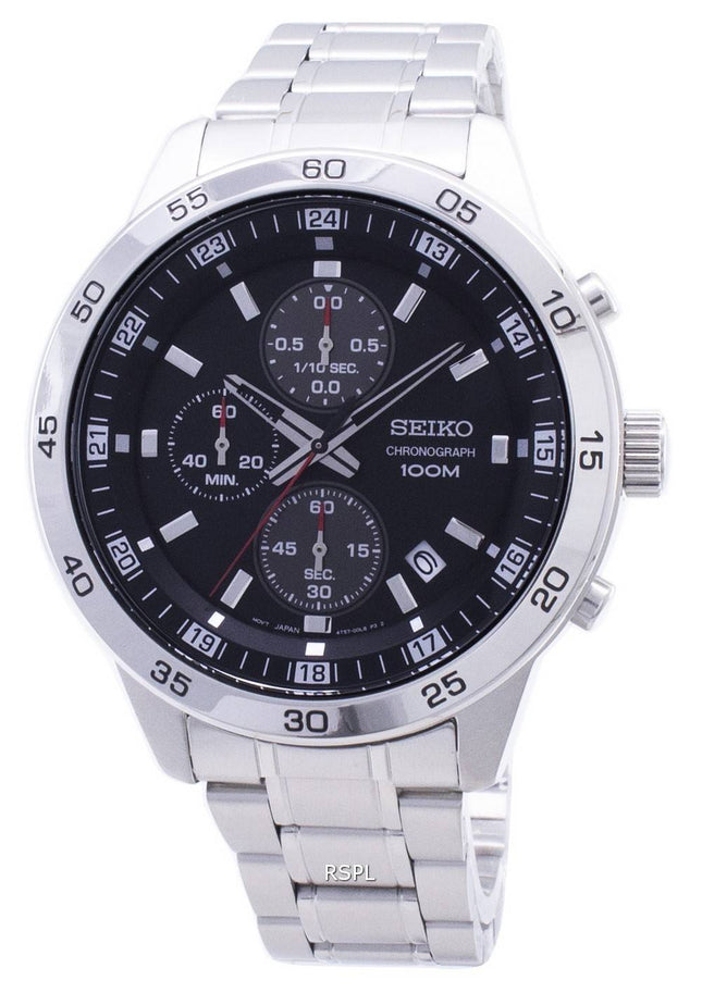 Seiko Chronograph SKS641 SKS641P1 SKS641P Quartz Analog Herre Ure