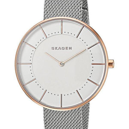 Skagen Gitte kvarts armeringsnet rem SKW2583 kvinders Watch