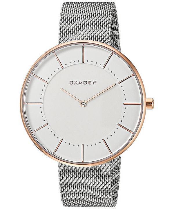 Skagen Gitte kvarts armeringsnet rem SKW2583 kvinders Watch