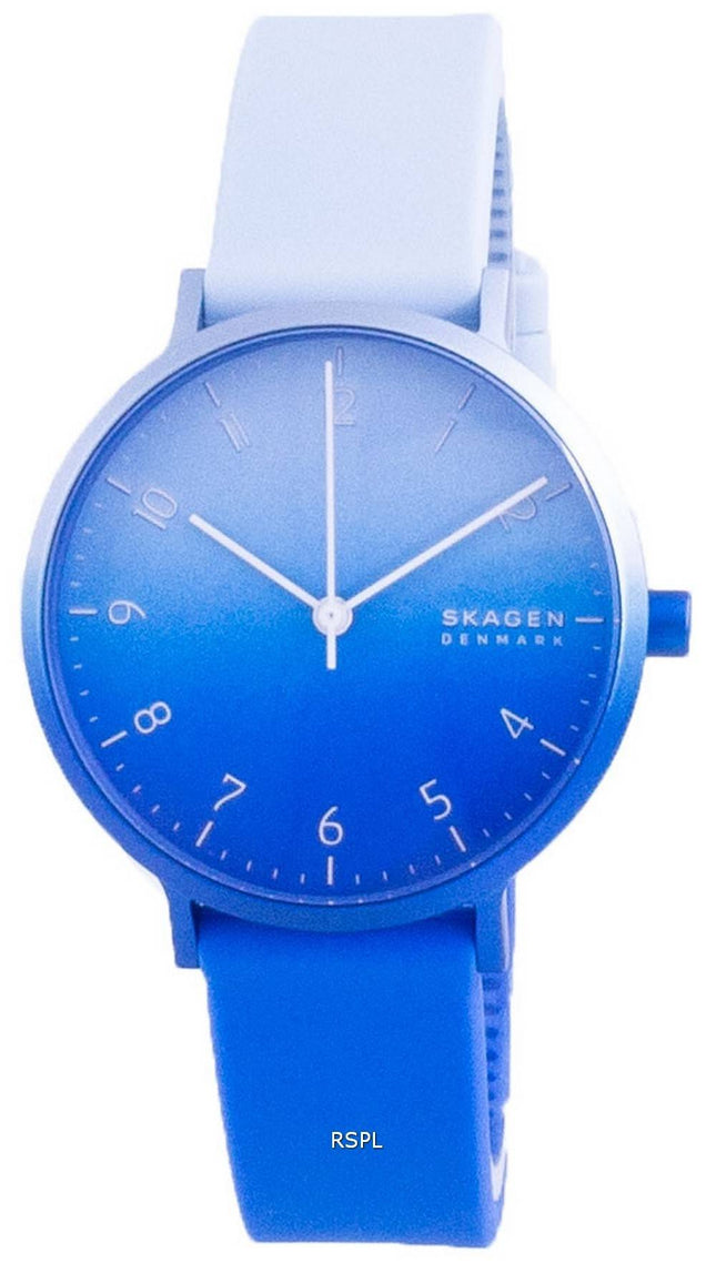 Skagen Aaren Ombre Quarz mit blauem Zifferblatt SKW2900 Damenuhr