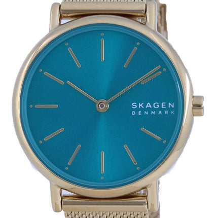 Skagen Signatur Lille Guld Tone Rustfrit StÃ¥l Kvarts SKW2984 Dameur
