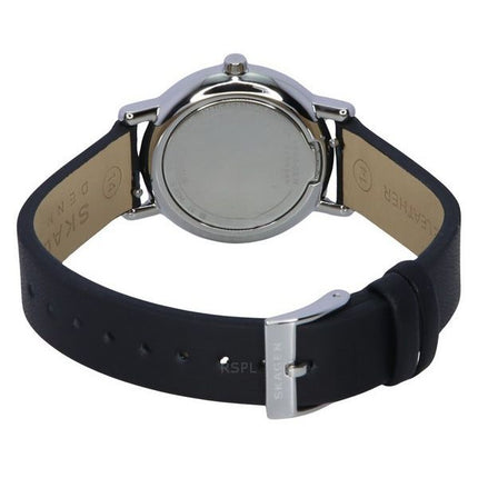 Skagen Signatur Lille Læderrem Hvid Urskive Kvarts SKW3120 Dameur