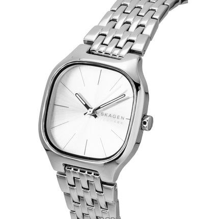 Skagen Mellem Lille rustfrit stål sølv urskive kvarts SKW3159 dameur