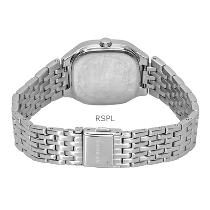 Skagen Mellem Lille rustfrit stål sølv urskive kvarts SKW3159 dameur