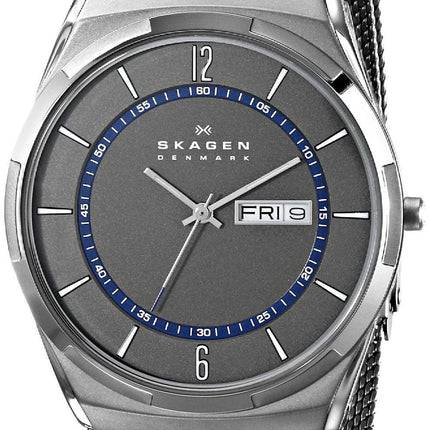 Skagen Melbye grå Titanium Mesh rem SKW6078 Herreur