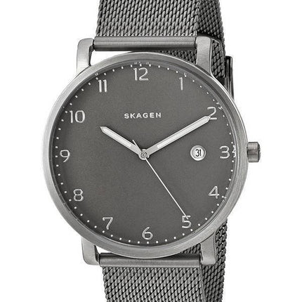 Skagen Hagen Titanium kvarts Mesh rem SKW6307 Herreur
