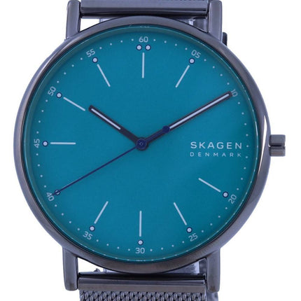 Skagen Signatur Blue Dial Rustfrit StÃ¥l Kvarts SKW6743 Herreur