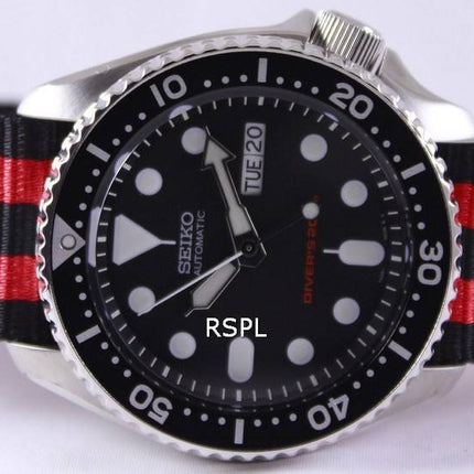 Seiko Automatic Divers 200M NATO Strap SKX007K1-NATO3 Mens Watch