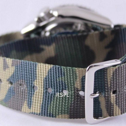 Seiko automatiske dykkerens 200M hær NATO rem SKX007K1-NATO5 Herreur