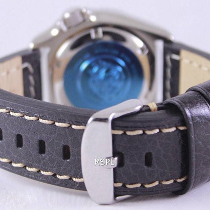 Seiko Automatic Divers Ratio Black Leather SKX009J1-LS2 200M Mens Watch