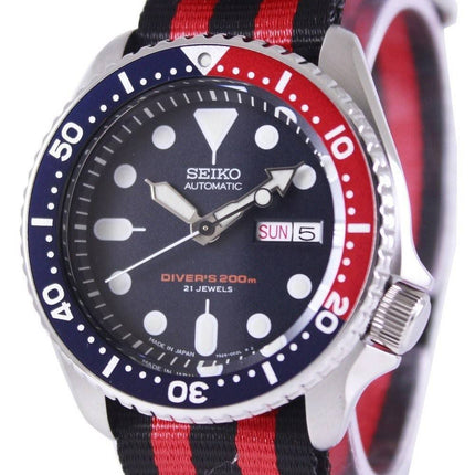 Seiko Automatic Divers 200M NATO Strap SKX009J1-NATO3 Mens WatchAll Seiko