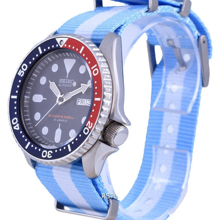 Seiko Automatic Diver's Polyester Japan Made SKX009J1-var-NATO24 200M Herreur