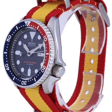 Seiko Automatic Diver's Polyester Japan Made SKX009J1-var-NATO29 200M Herreur