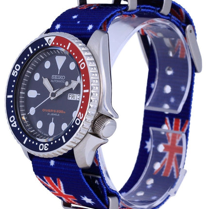 Seiko Automatic Diver's Polyester Japan Made SKX009J1-var-NATO30 200M Herreur