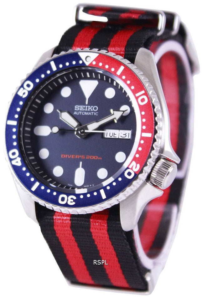 Seiko Automatic Divers 200M NATO Strap SKX009K1-NATO3 Mens Watch