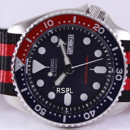 Seiko Automatic Divers 200M NATO Strap SKX009K1-NATO3 Mens Watch