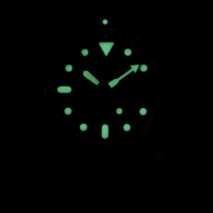 Seiko automatiske SKX009K1-LS18 dykkerens 200M brun læder rem Herreur