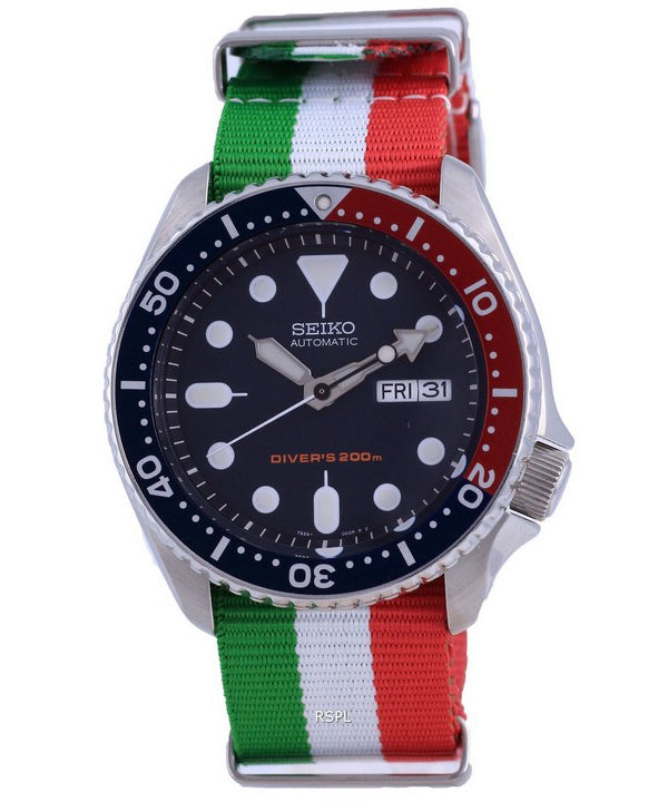 Seiko Automatic Diver's Polyester SKX009K1-var-NATO23 200M Herreur