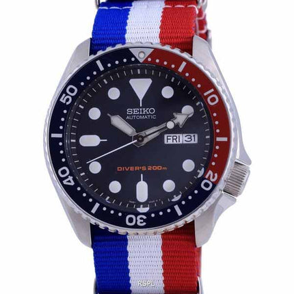 Seiko Automatic Diver's Polyester SKX009K1-var-NATO25 200M Herreur
