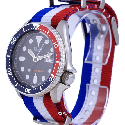 Seiko Automatic Diver's Polyester SKX009K1-var-NATO25 200M Herreur