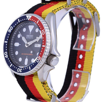 Seiko Automatic Diver's Polyester SKX009K1-var-NATO26 200M Herreur