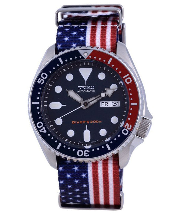 Seiko Automatic Diver's Polyester SKX009K1-var-NATO27 200M Herreur