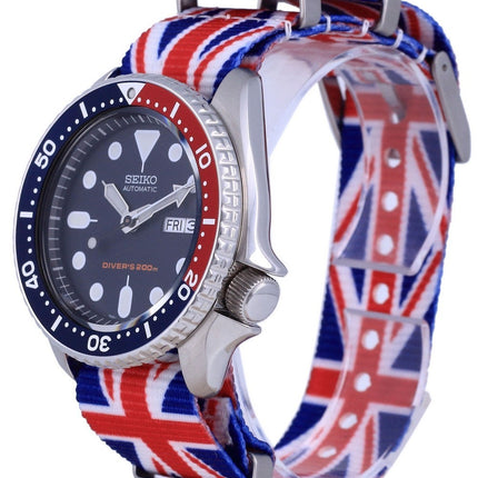 Seiko Automatic Diver's Polyester SKX009K1-var-NATO28 200M Herreur