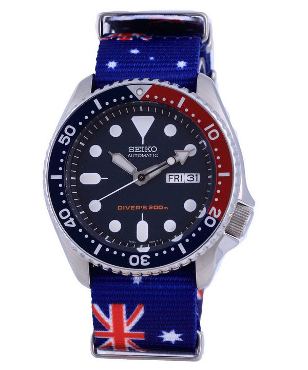 Seiko Automatic Diver's Polyester SKX009K1-var-NATO30 200M Herreur