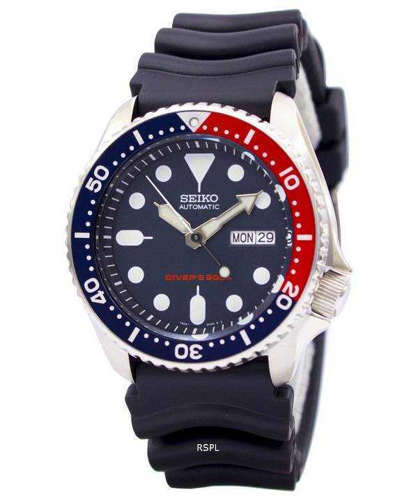 Renoveret Seiko automatisk dykkerur SKX009 SKX009K1 SKX009K herreur