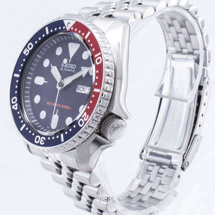 Renoveret Seiko automatisk dykkerur 200M jubilæumsrem SKX009K2 herreur