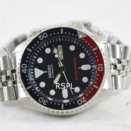 Renoveret Seiko automatisk dykkerur 200M jubilæumsrem SKX009K2 herreur
