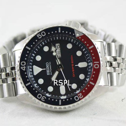 Renoveret Seiko automatisk dykkerur 200M jubilæumsrem SKX009K2 herreur
