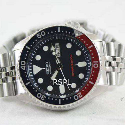 Renoveret Seiko automatisk dykkerur 200M jubilæumsrem SKX009K2 herreur