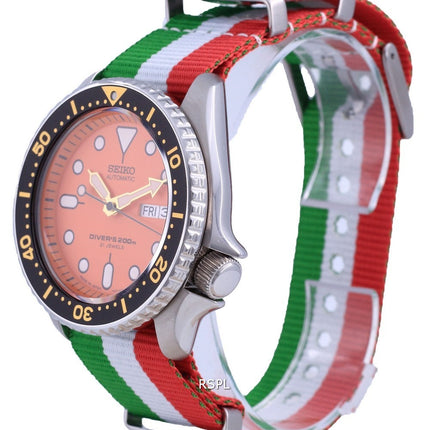 Seiko Automatic Diver's Japan Made Polyester SKX011J1-var-NATO23 200M Herreur