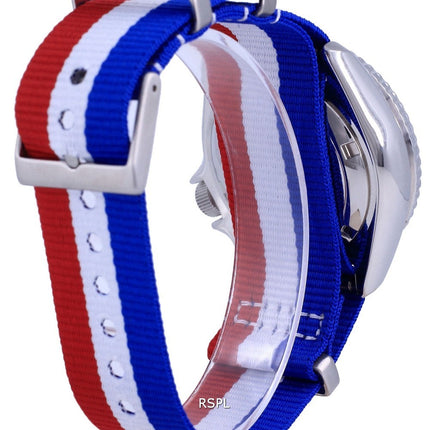 Seiko Automatic Diver's Japan Made Polyester SKX011J1-var-NATO25 200M Herreur