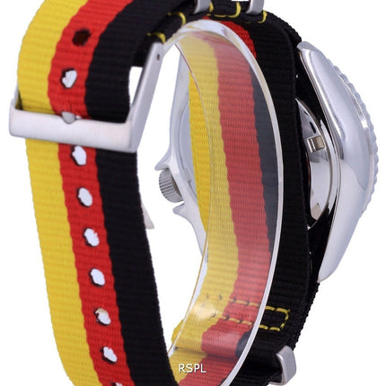 Seiko Automatic Diver's Japan Made Polyester SKX011J1-var-NATO26 200M Herreur