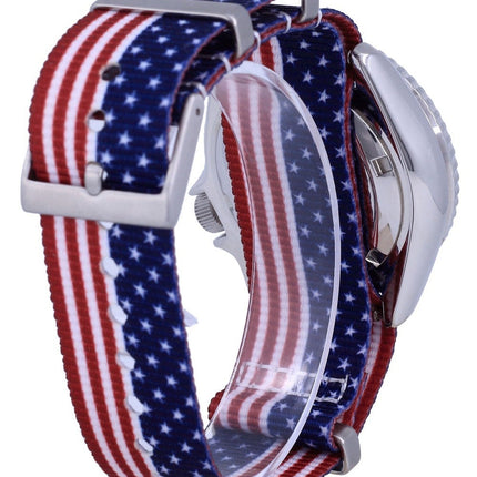 Seiko Automatic Diver's Japan Made Polyester SKX011J1-var-NATO27 200M Herreur