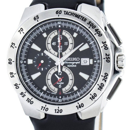 Seiko Quartz Chronograph Alarm SNAB11 SNAB11P1 SNAB11P Herreur