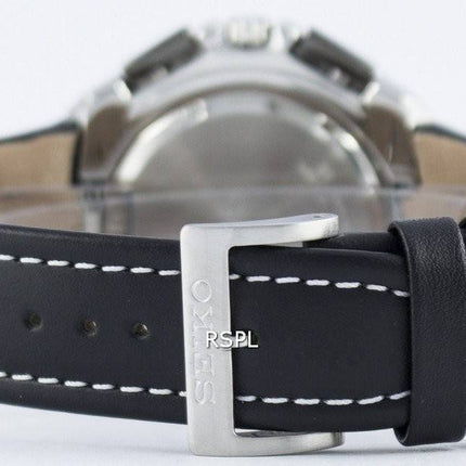 Seiko Quartz Chronograph Alarm SNAB11 SNAB11P1 SNAB11P Herreur