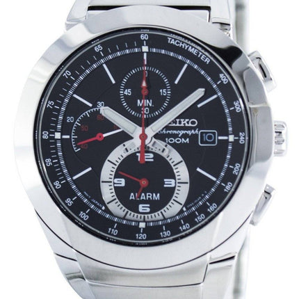 Seiko Chronograph Quartz Alarm Tachymeter SNAB33 SNAB33P1 SNAB33P Herreur