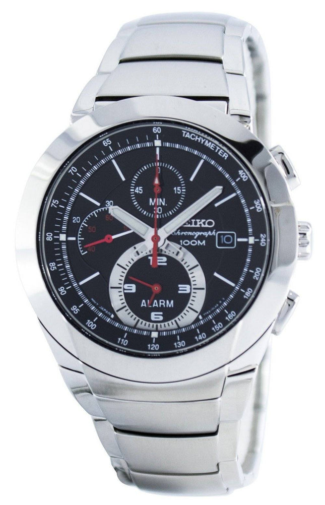 Seiko Chronograph Quartz Alarm Tachymeter SNAB33 SNAB33P1 SNAB33P Herreur