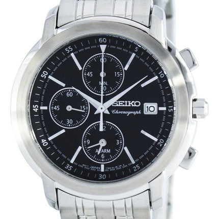 Seiko Chronograph Quartz Alarm SNAB83 SNAB83P1 SNAB83P Herreur